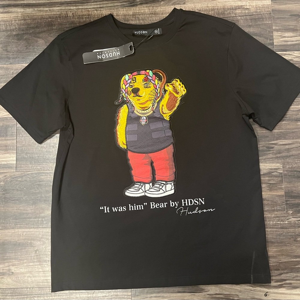 XL Hudson Outerwear Tekashi 6ix9ine It was him Black T-shirt